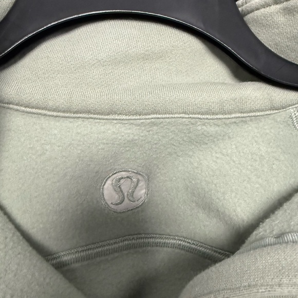 Lululemon Scuba Oversized Funnel-Neck Half Zip Jade Grey XL/XXL - Picture 4 of 6
